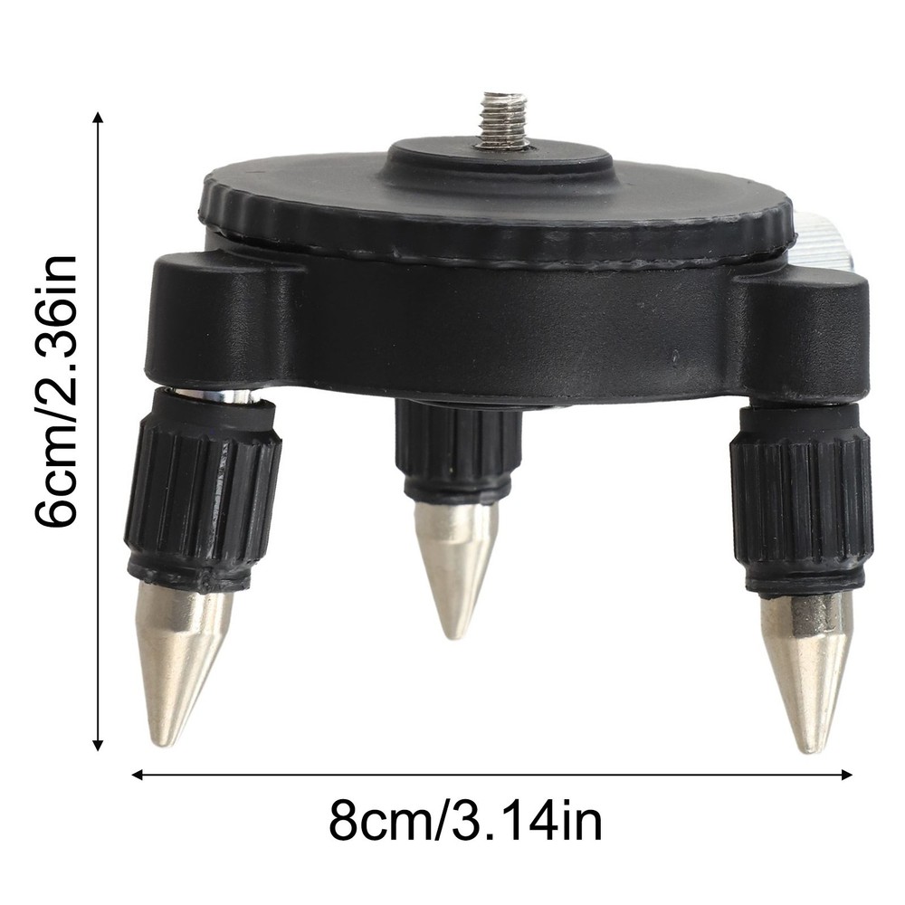 Degree Rotation Base 5/8-Inch Threaded Interface High-Strength Alloy Plastic
