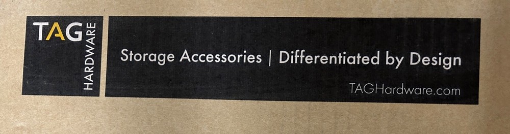 HAFELE TAG 24" X 14" LAUNDRY PULLOUT FRAME