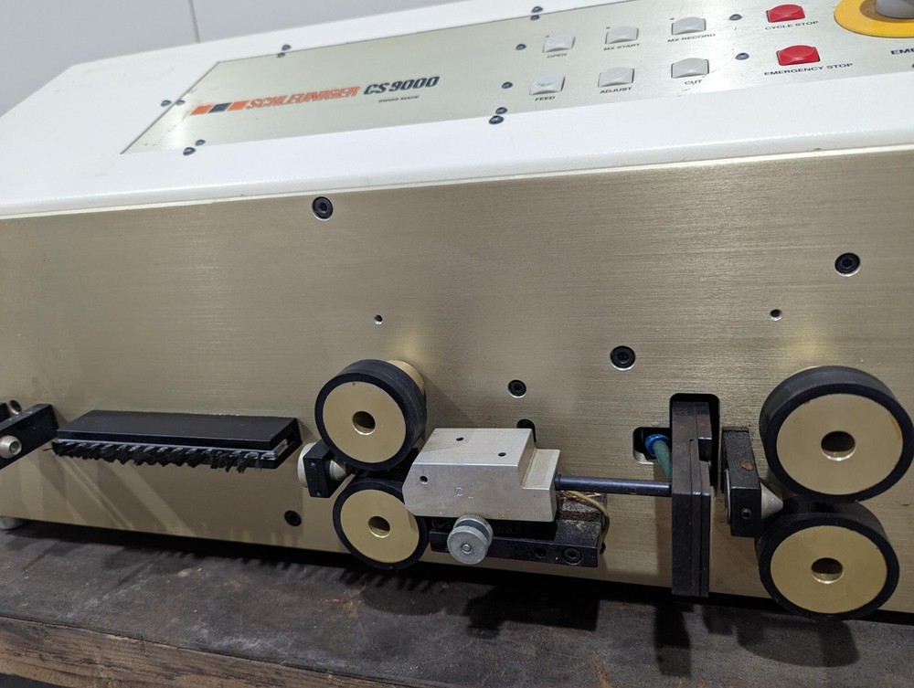 Schleuniger CS9000 includes manual