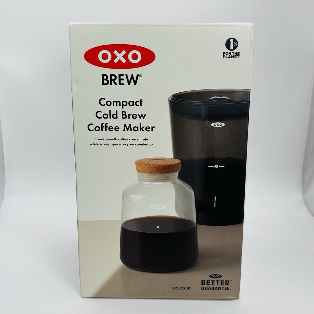 OXO Compact Cold Brew Coffee Maker Complete