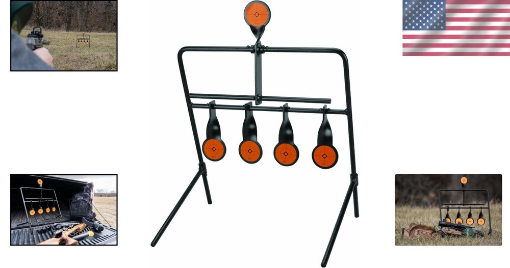 Swinging Target Kit for Hunting Practice - Steel Frame