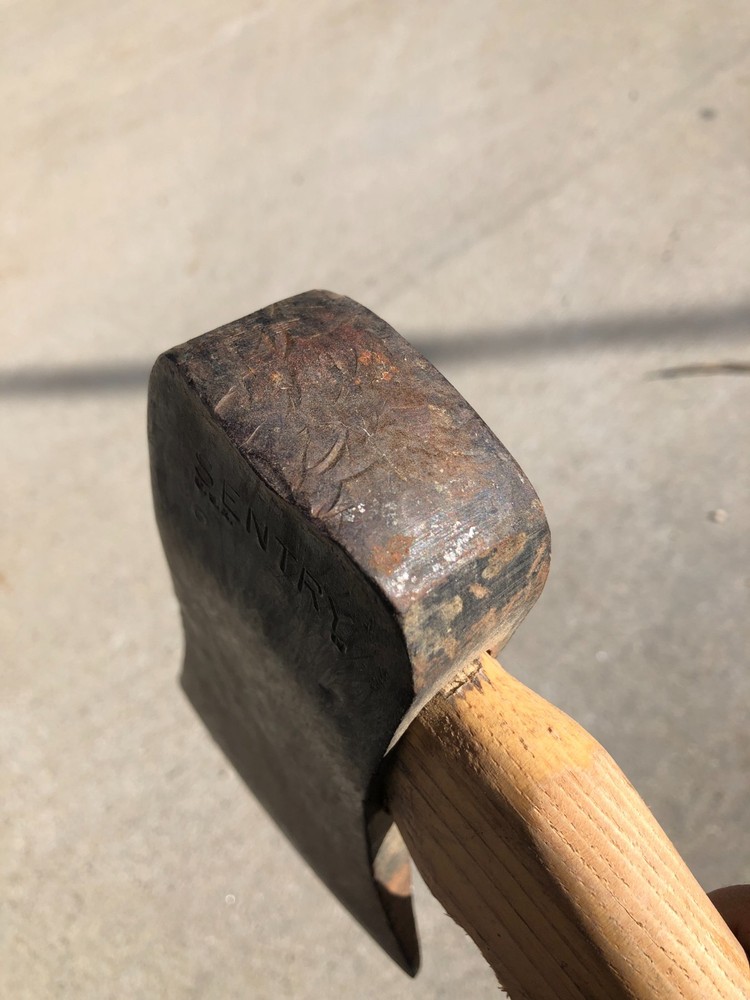 VINTAGE SENTRY USA AXE WITH HANDLE