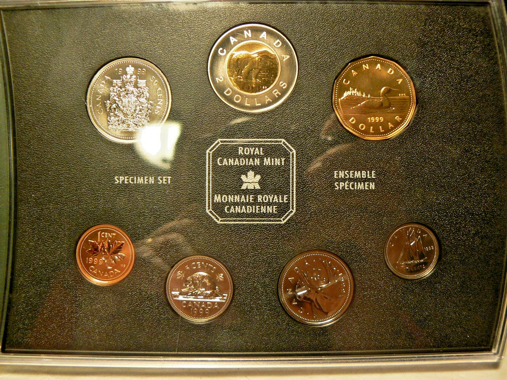 1999 Canada, Specimen Set w/ COA