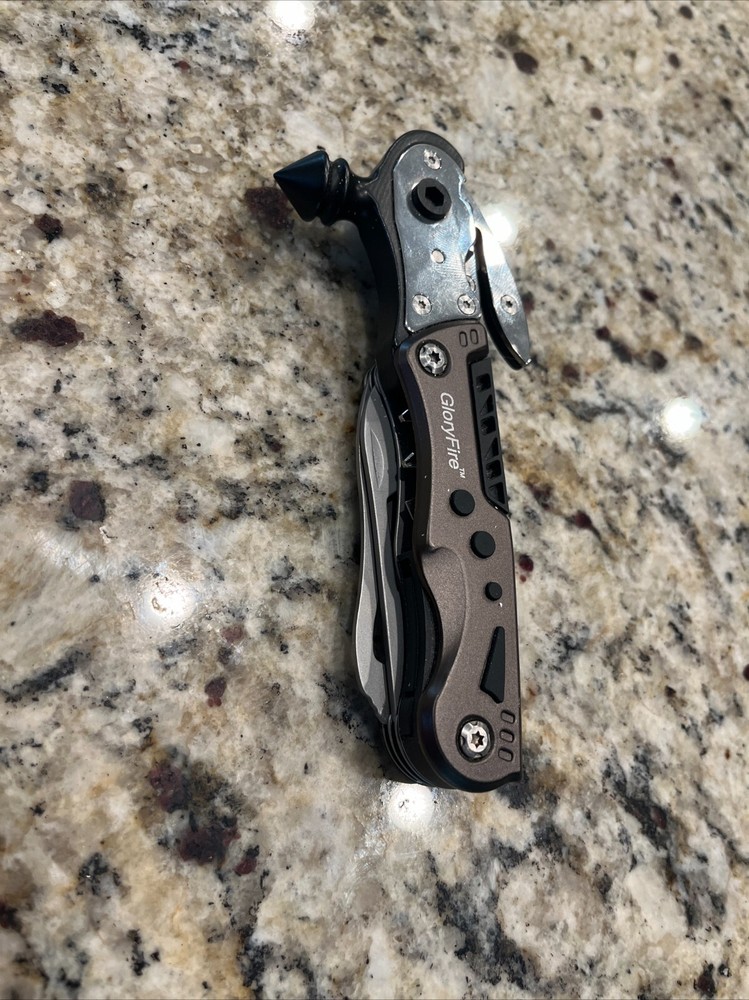 Multi Tool For Men,Tool Kit,Window Breaker Seatbelt Cutter,Multitool Knife,Ca...