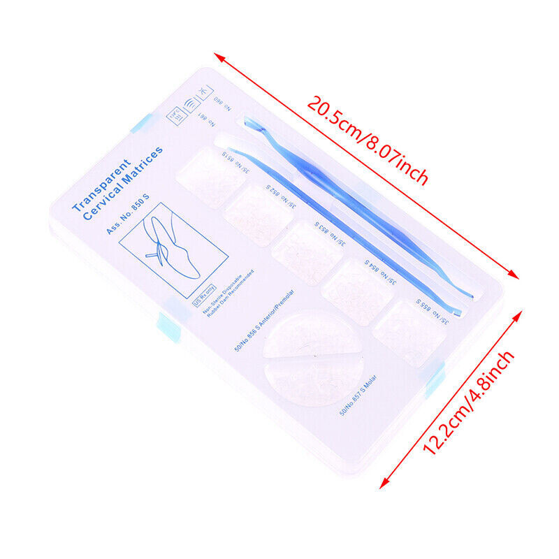 Dental Transparent Cervical Matrices Retractor Matrix Composite Gingival Veneer