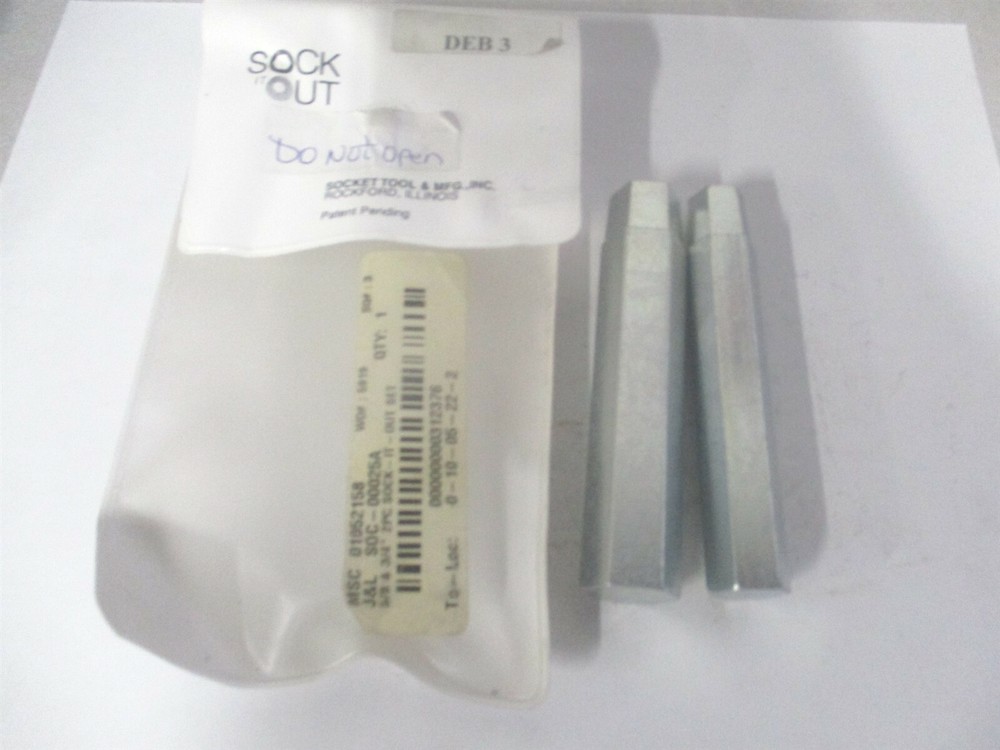 (DEB-3) 5/8 - 3/4 Socket Head Cap Screw Extractor Set - Pack of 2