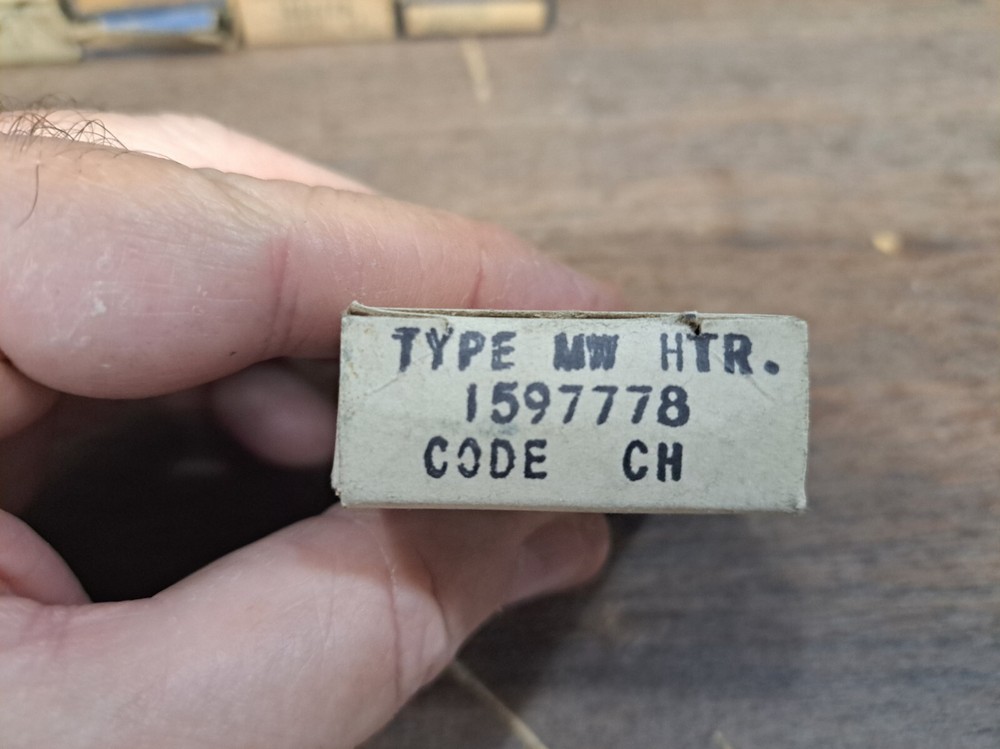 NEW WESTINGHOUSE TYPE MW OVERLOAD HEATER ELEMENTS - VARIOUS SIZES