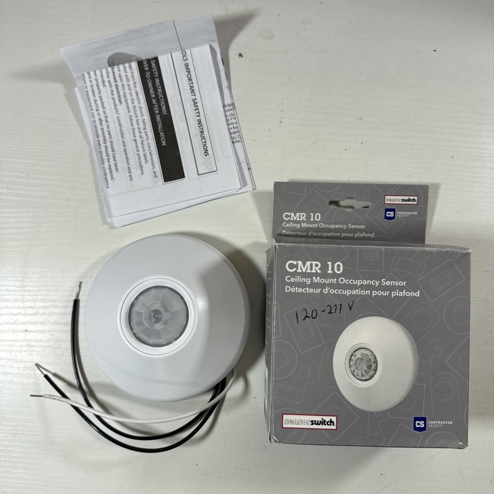 SENSOR SWITCH CEILING MOUNT OCCUPANCY SENSOR # CMR 10