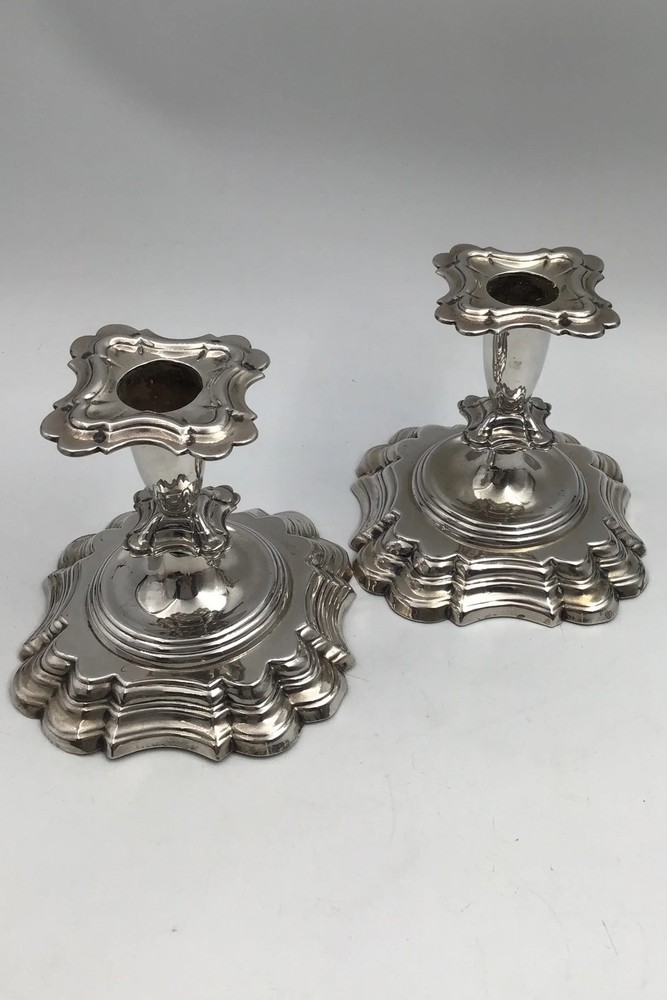 Danish Silver Candlesticks (1947-1948)