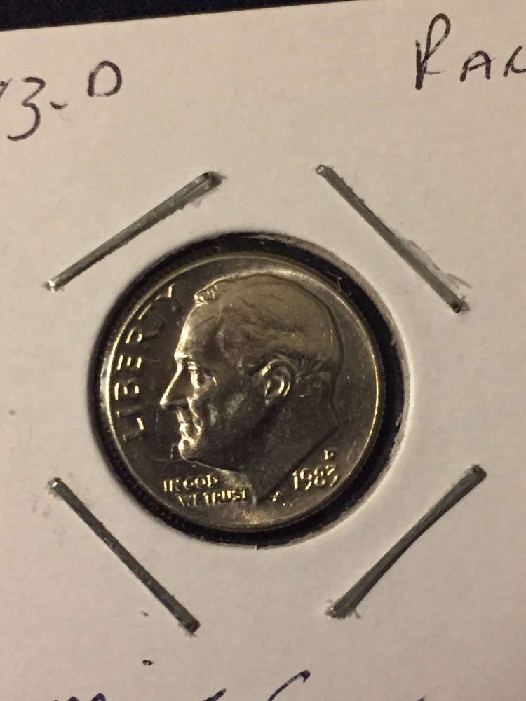 “RARE”1983 PD Roosevelt Dime, Really Nice Set!!!!!