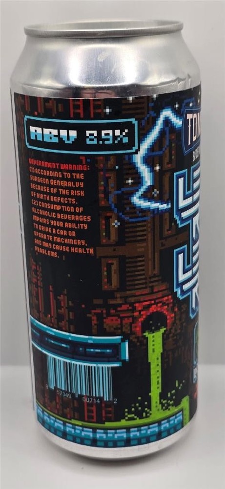 Craft Beer Can Tombstone Brewing Contra Cheat Code Left Right Left Right Double