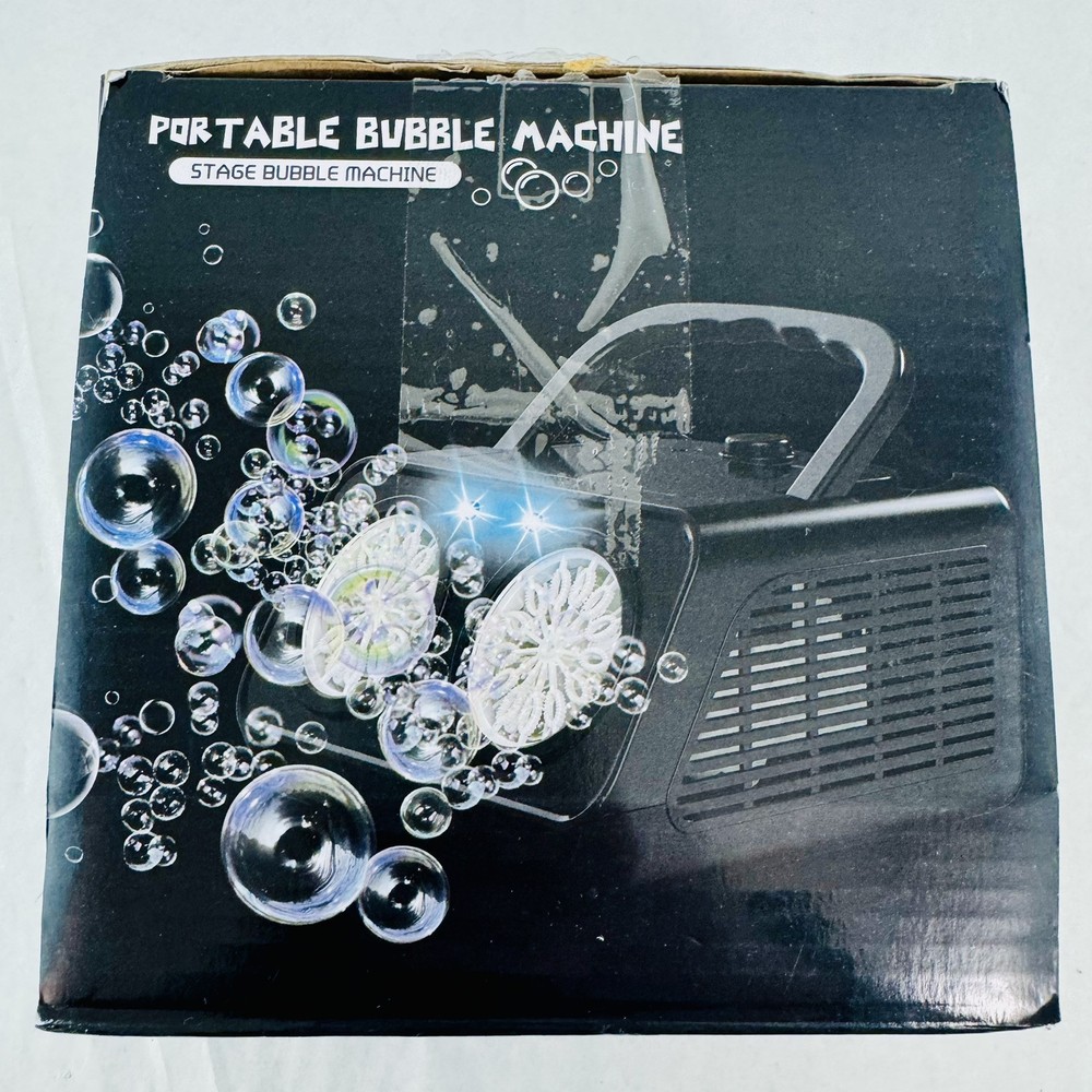 Portable Bubble Machine Bubble Blower 20000+ Bubbles