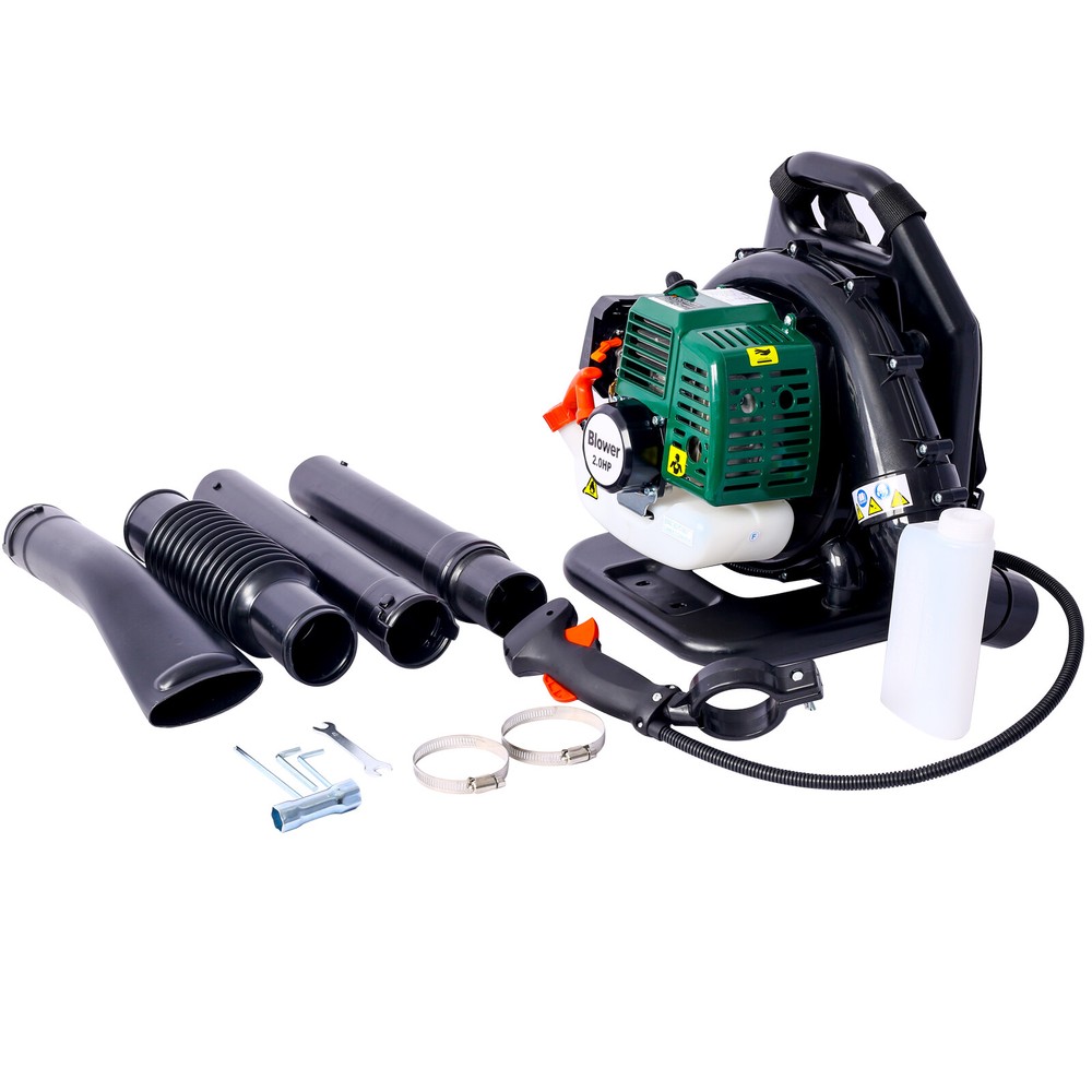 Backpack Leaf Blower 52cc 2 Stroke Gas Powered Handheld with Extention Tube