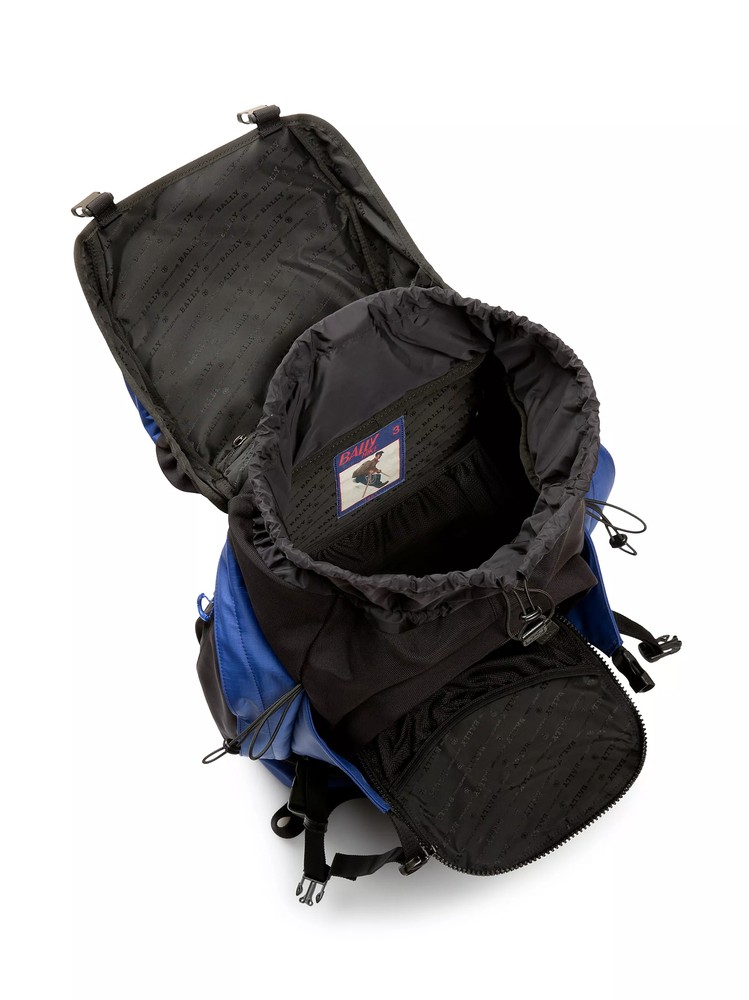 Bally Hike 3 6239533 Blue/Black Backpack MSRP $1200