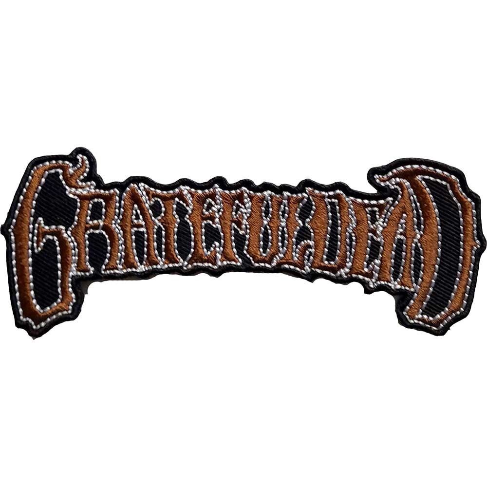 GRATEFUL DEAD bronze logo official patch by rockoff
