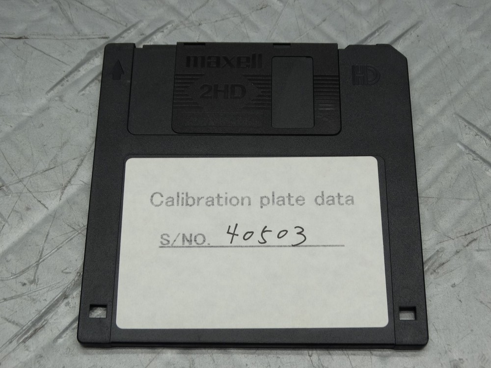 Noritsu Calibration Plate Data Floppy Disk