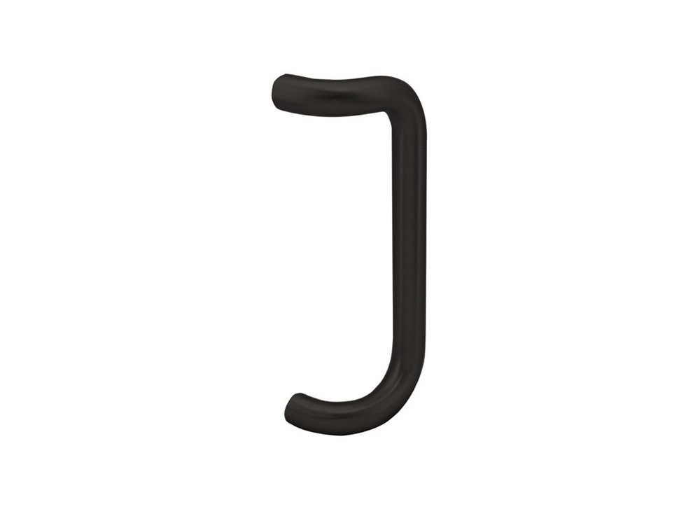 FHC 8914AA Single Offset 10" Pull with Thru Bolt - Dark Bronze Anodized