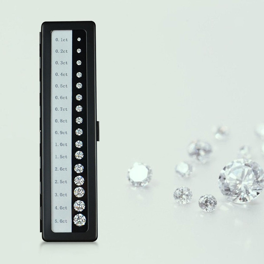 Diamond Color Scale Master Tester Tools Contrast black