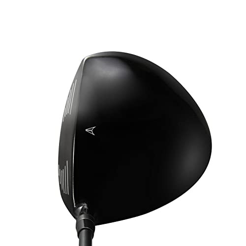 Golf Driver for Beginner and 10.5 Degrees, Black Head Senior Graphite Right