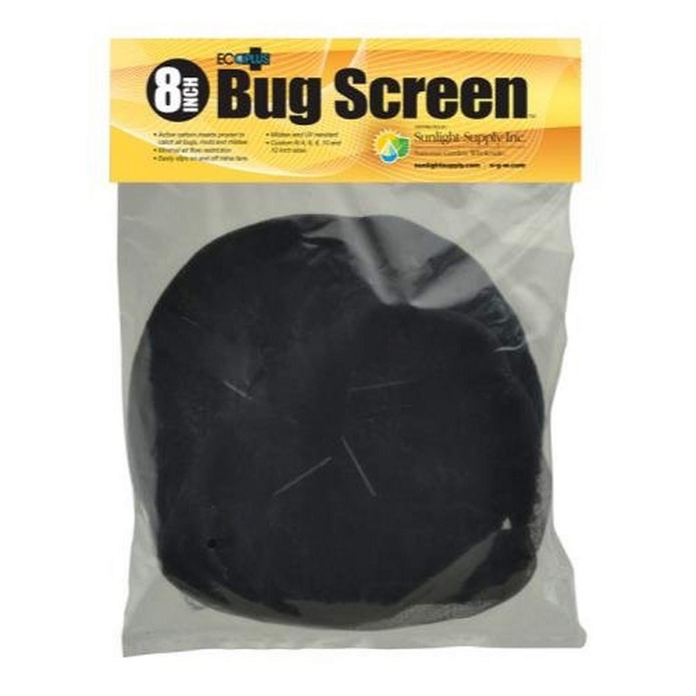 EcoPlus Bug Screen w/ Active Carbon Insert, 8"