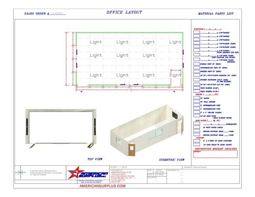 32' x 16' Inplant Office