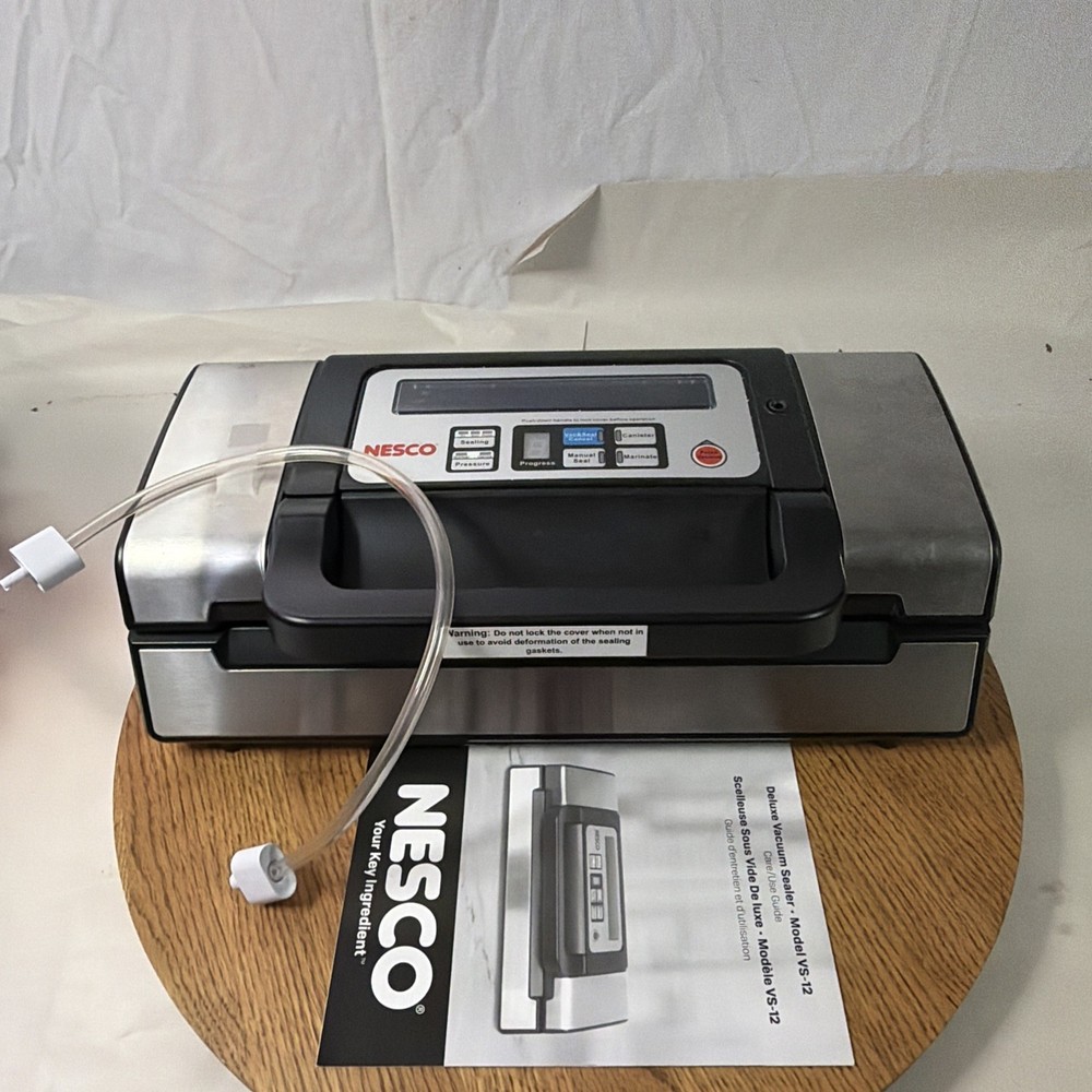 Nesco VS-12 Deluxe Vacuum Sealer 130 Watts