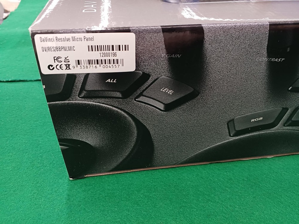 Blackmagic Design Davinci Resolve Micro Panel Black