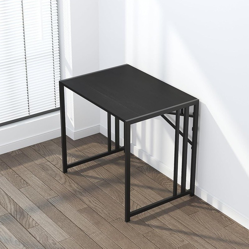 Folding Desk Space Saving Portable Computer Gaming Table Home Office Use