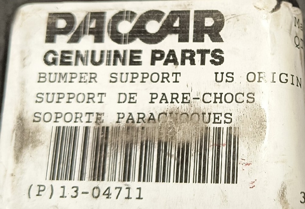 PETERBILT SUPPORT-BUMPER UPPER HOOD 13-04711