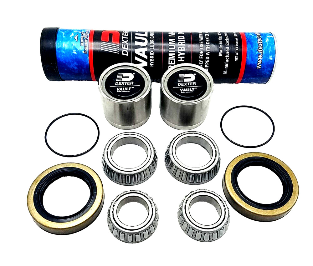 1.98 UFP Kit w/Caps O-rings Tube of Grease 1.68" x 2.56" Seals Bearings Races