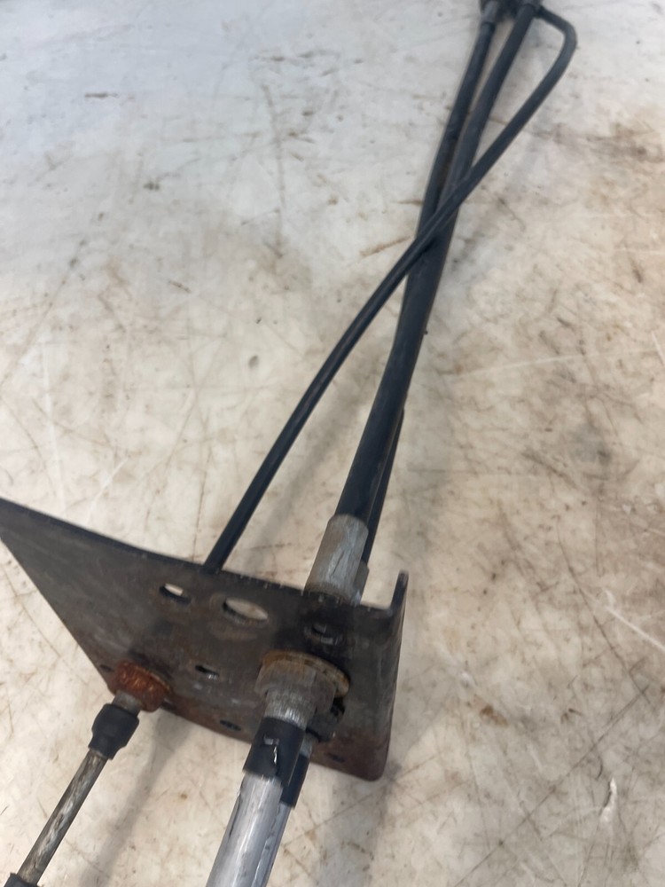 1983 Case 2090 Tractor Shift Cables & Bracket