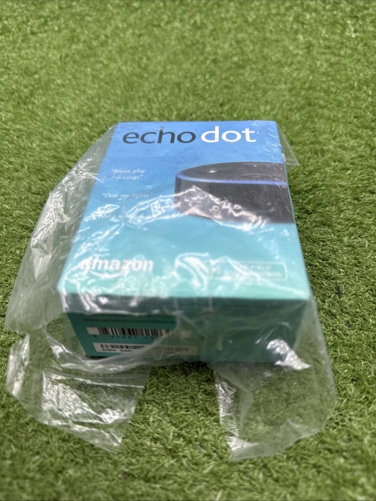 Echo Dot By Amazon  (2nd Generation) Smart Speaker - Black New 22