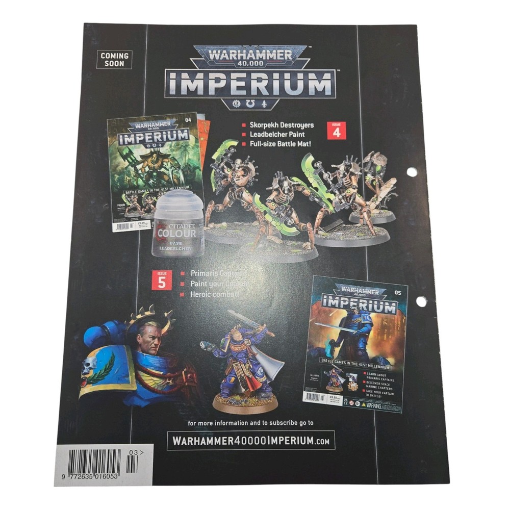 Warhammer 40K Imperium Magazine Issue 3 – Binder-Friendly