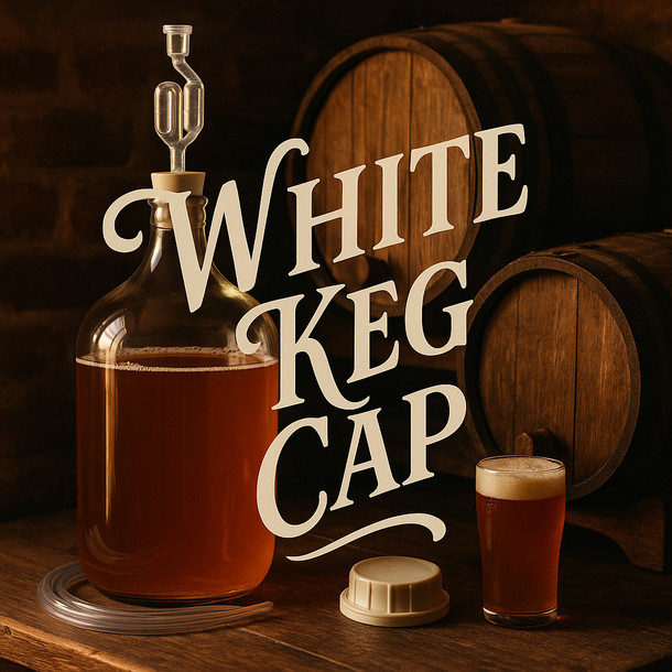 LD Carlson White Keg Cap