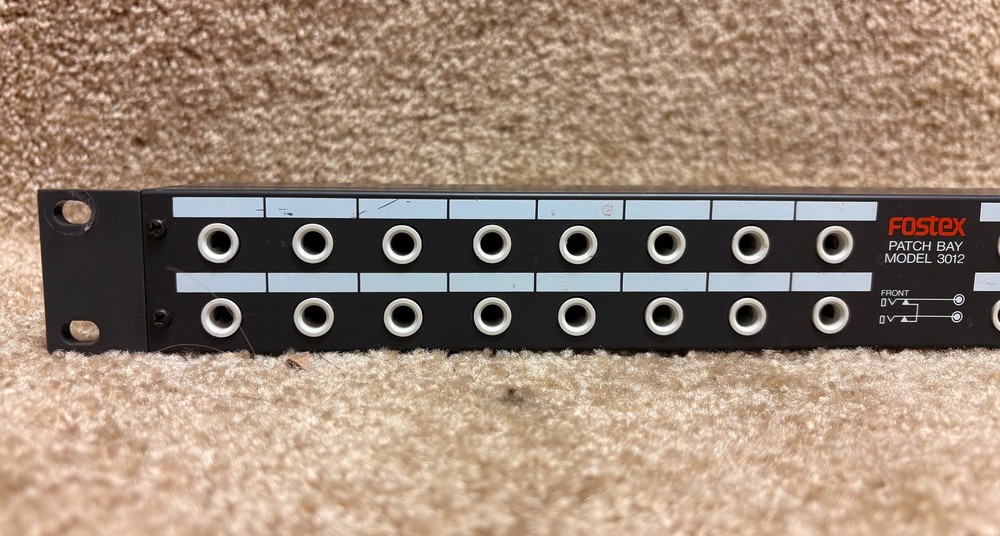 Fostex Patch Bay Model 3012