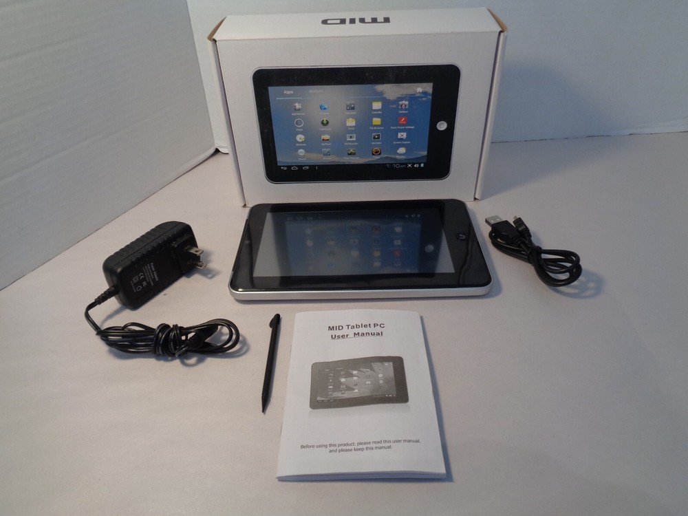 MID TABLET PC OS. 4.0 WITH BOX.