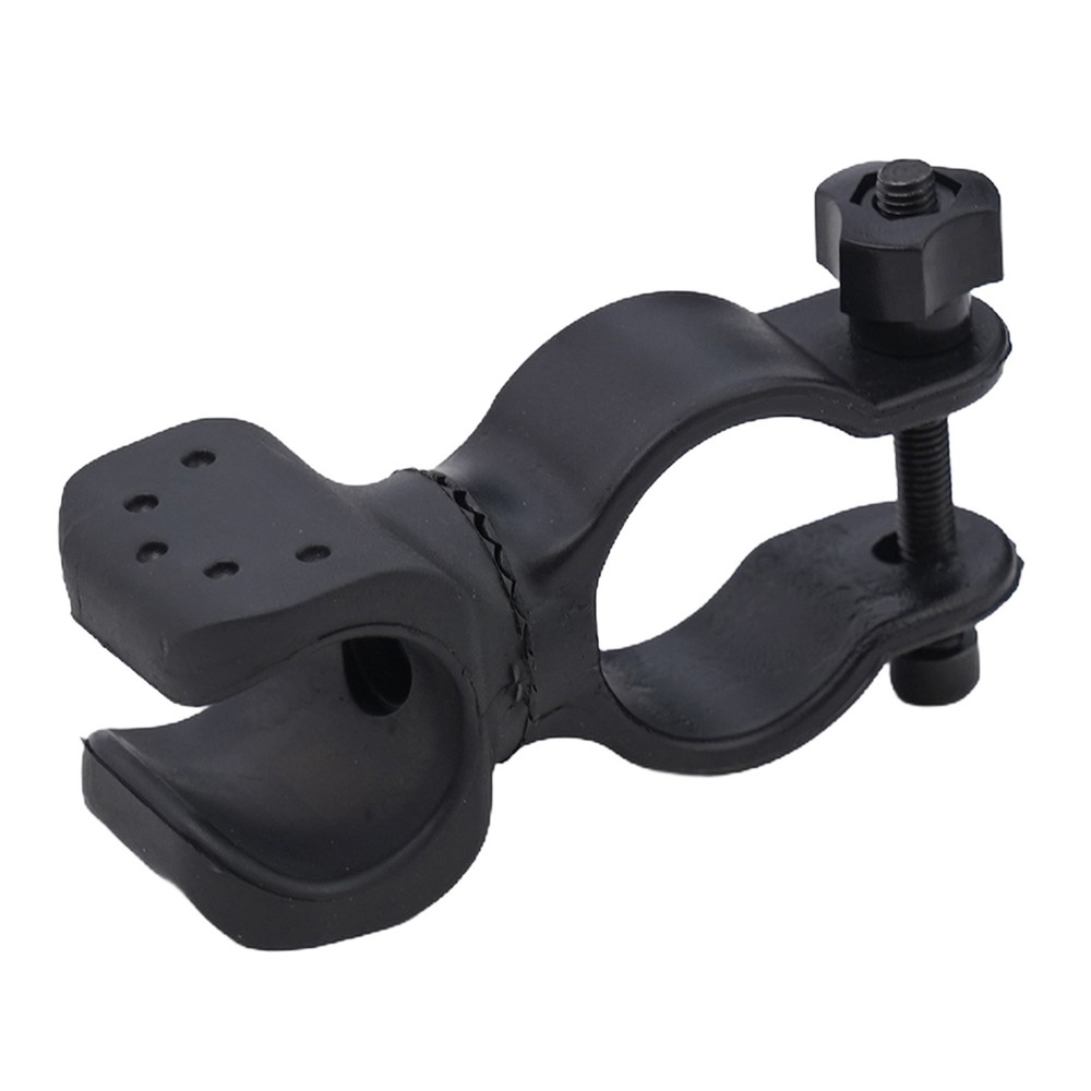 Flashlight Holder TPR+plastic Rotation Black Expandable High Quality