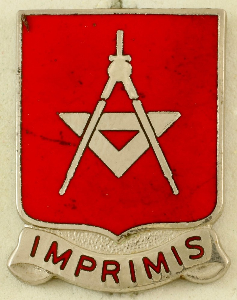 30th Engineer Battalion Crest DI/DUI CB NS Meyer HM