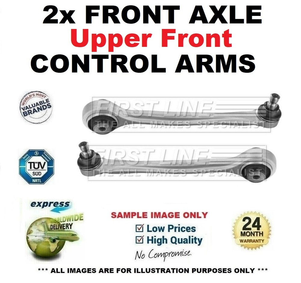 2x Front Upper Front CONTROL ARMS for AUDI A5 2.0 TDI 2016-on