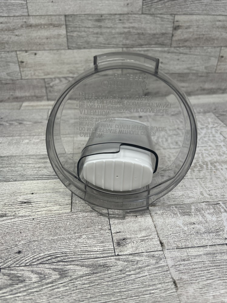 Cuisinart Handy Prep Food Processor DFP-3 Replacement Lid DLC-504TX & Pusher