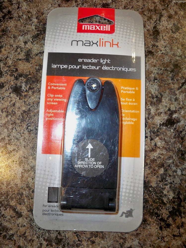 NEW~Maxell Maxlink Ereader Light