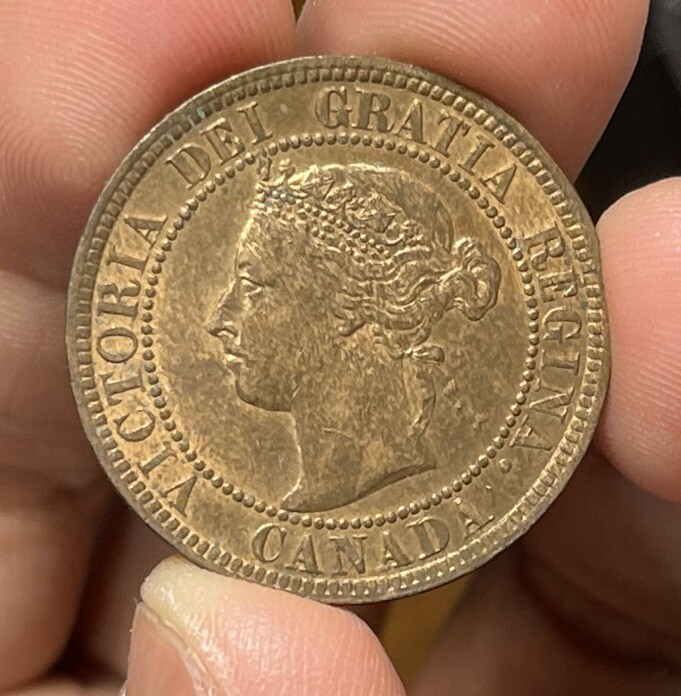1901 Canada One Large Cent Coin Excellent MS Condition