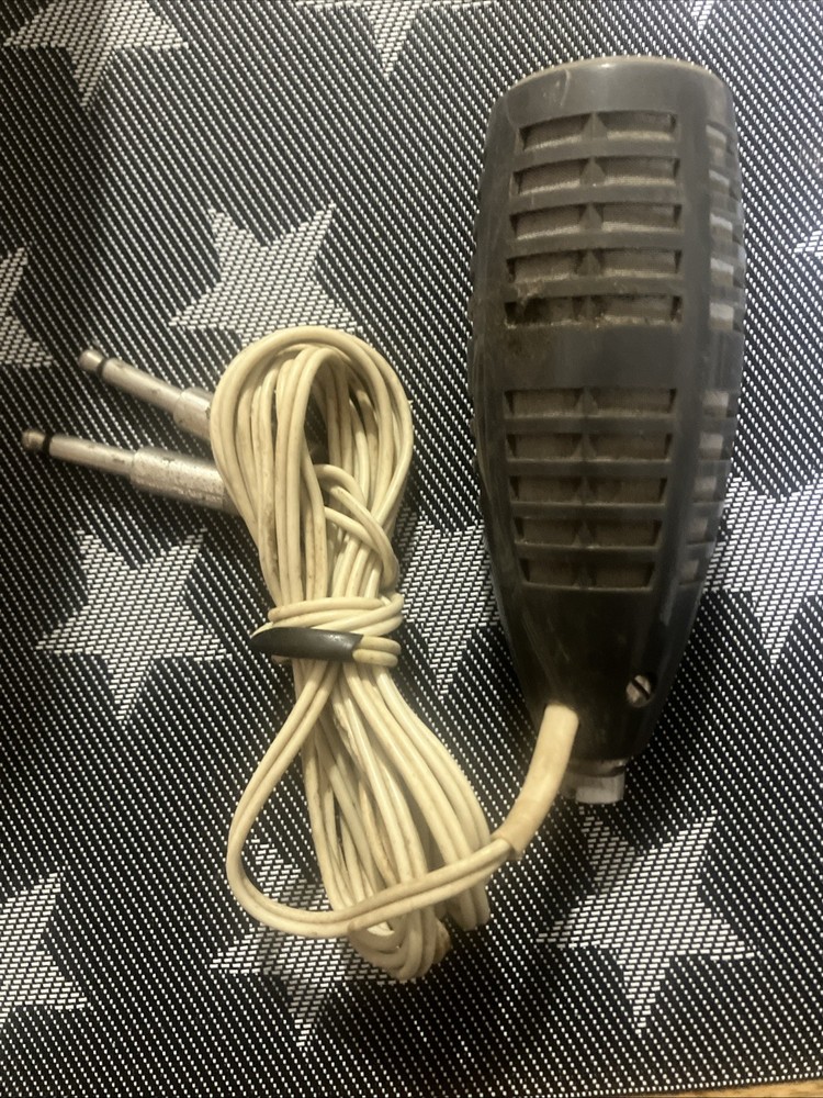 Vintage Philips EL 3784/01 Stereo Microphone MCM - Untested - Missing Stand