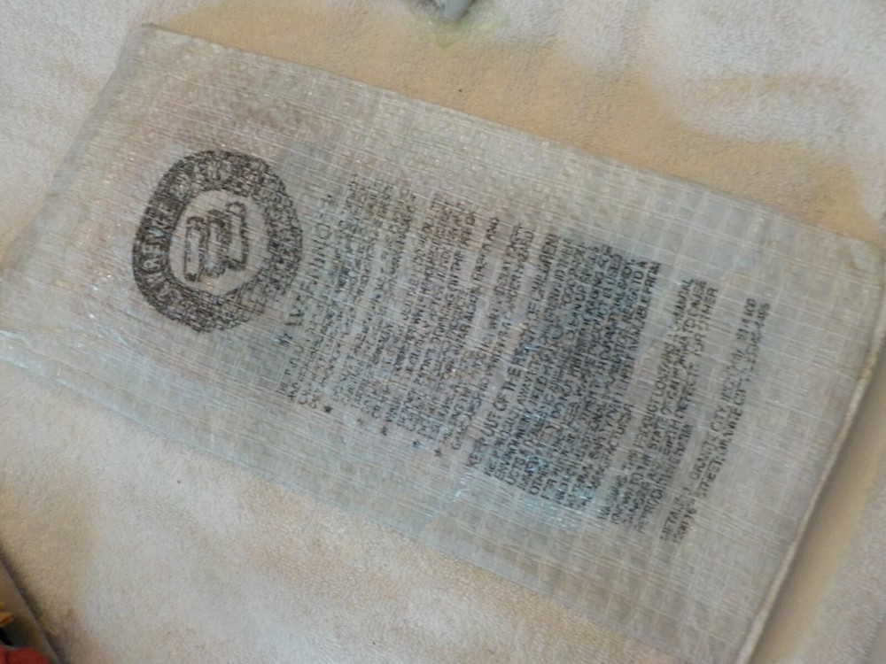 LAWRENCE BRAND NYLON SHOT BAG EMPTY