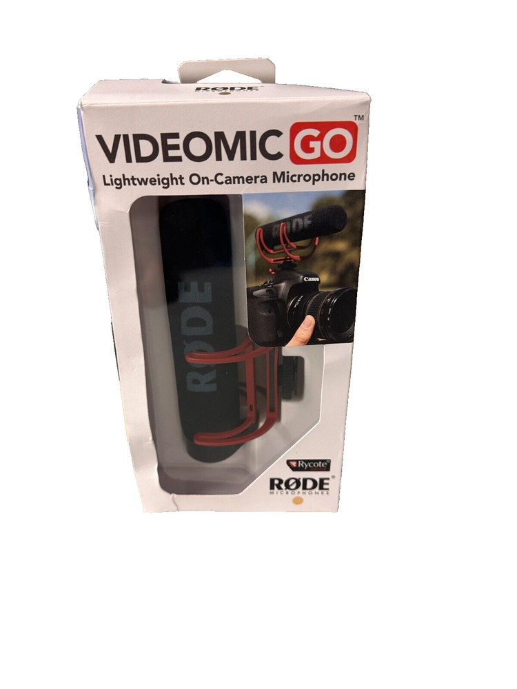 Rode VideoMic GO Lightweight On Camera Microphone