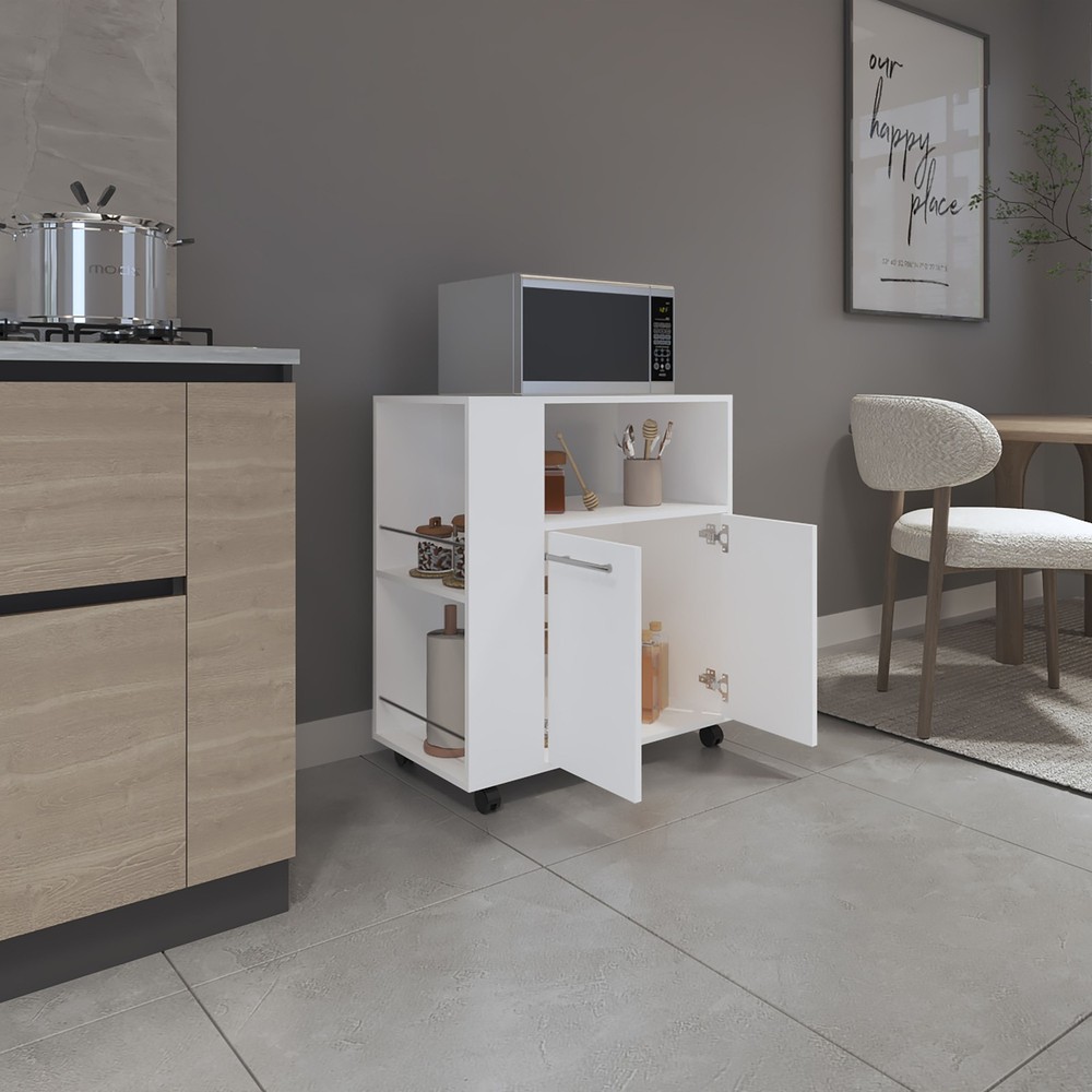 Bethesda Kitchen Cart, Kitchen, White