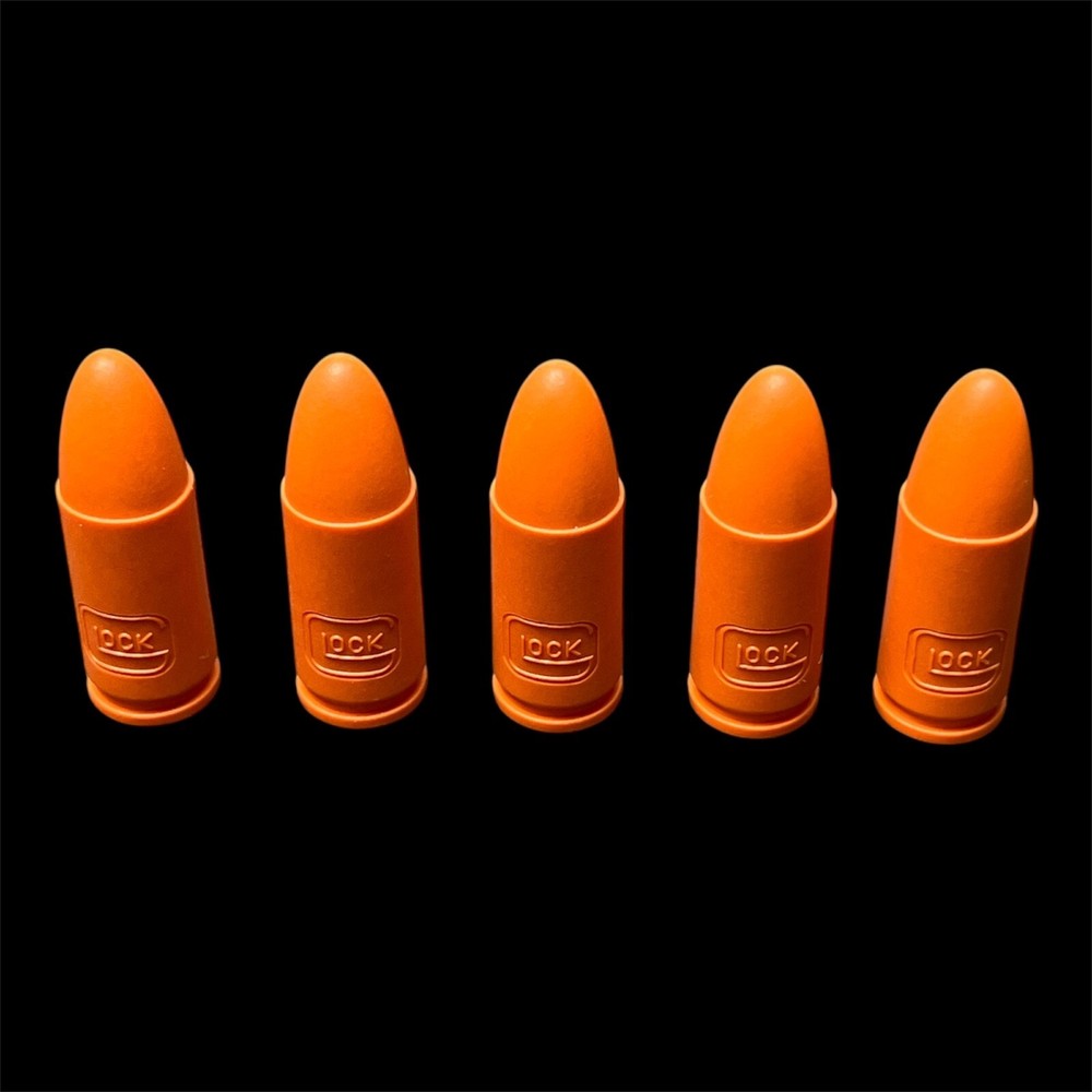 GLOCK - OEM Training Dummy Rounds - 9MM - 5 PACK - NEW! Snap Caps