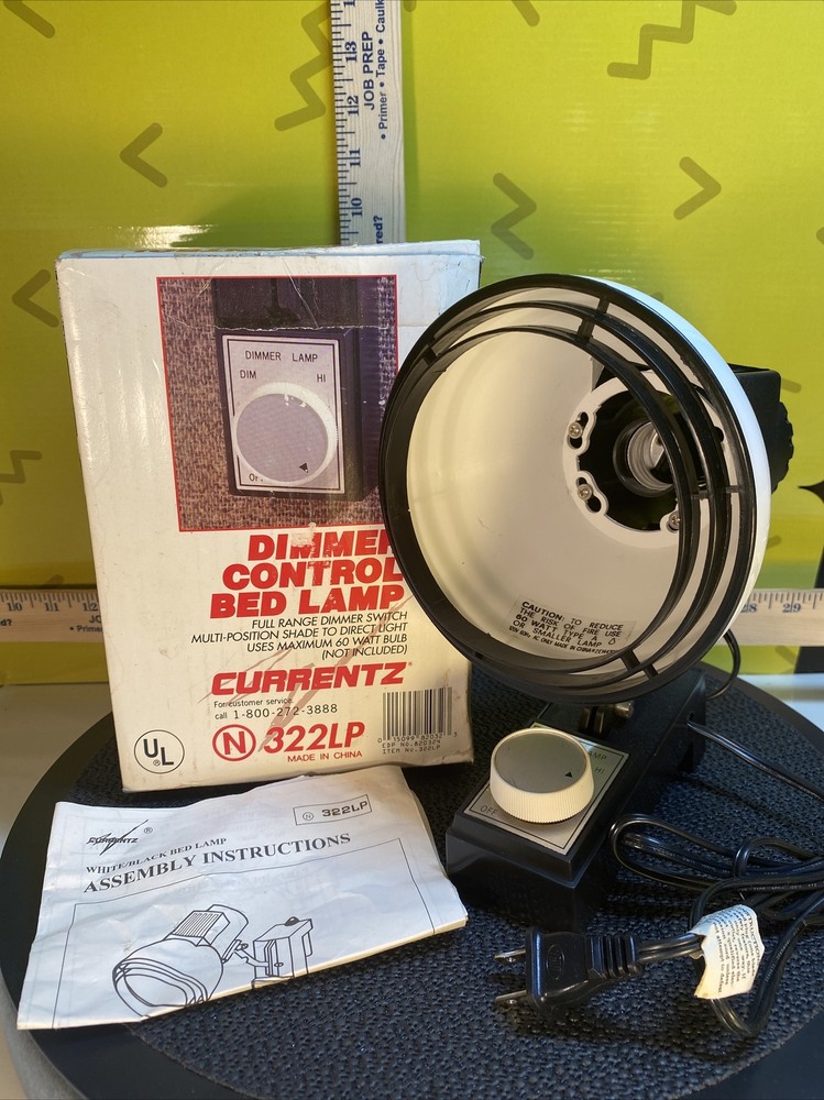 Vintage Currentz Dimmer Control Bed Lamp 322LP