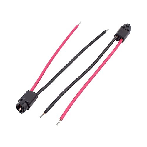Car Dashboard Light T5 Socket Wiring Harness Connector 10pcs