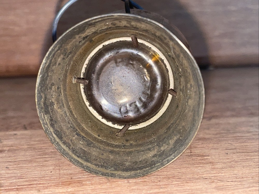 1900’s Glass Lantern Perfume Bottle. 3.5 Inch